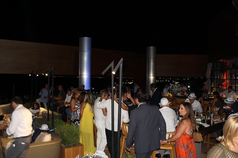 SkyLounge rooftop on Saturday Night